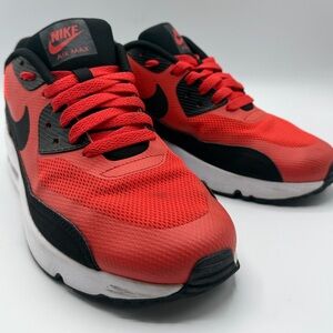 Nike Air Max 90 Ultra 2.0 Red Black Sneakers Size 6.5Y Women’s 8